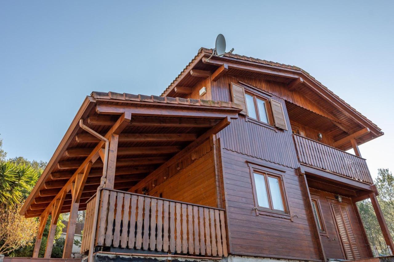 Вилла Casa De Madera En Калафелл Экстерьер фото